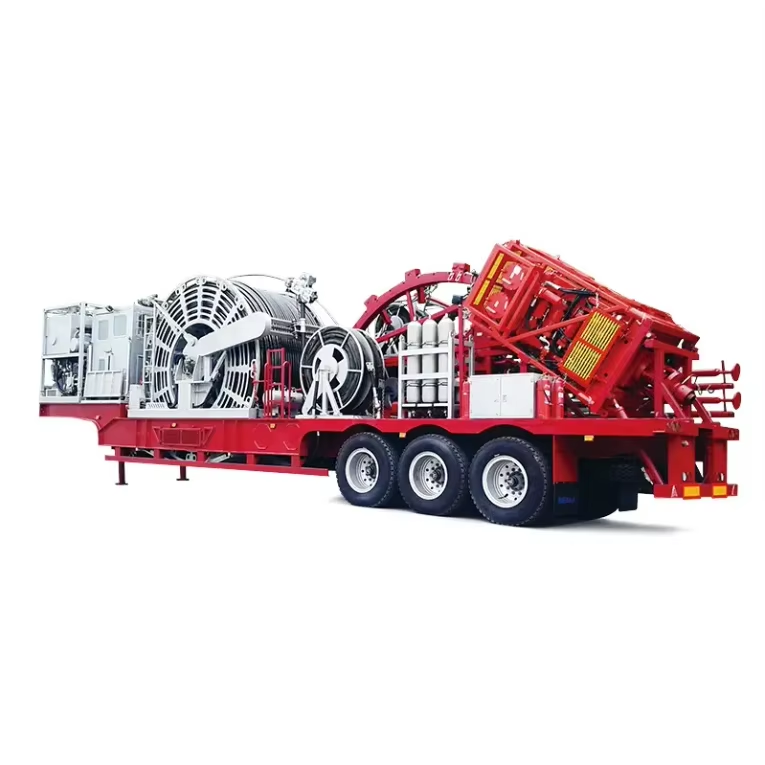 Oil Field Trailer-mounted Coil Tubing Unit CTU Coiled Tubing Unit Equipment Perfect Substitution NOV Schlumberger Halliburton