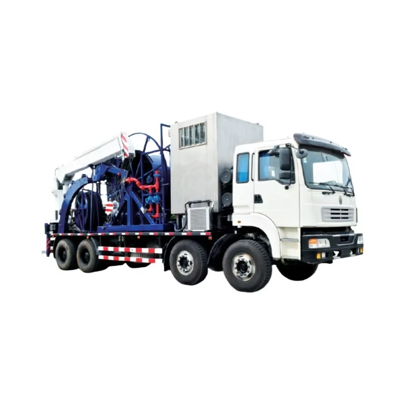 Onshore Oilfield Self-Propelled Coiled Tubing Unit LG180/38 LG360/60F LG360/60T Perfect Substitution for Schlumberger SJ Petrol