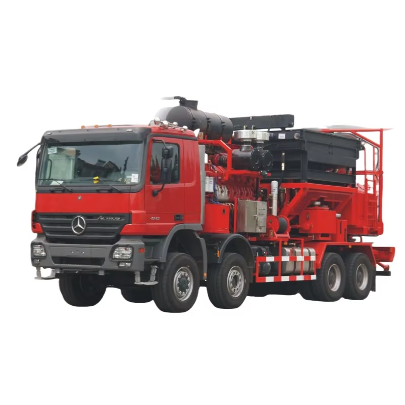 Hot Petroleum Drilling Complete Vehicle Equipment XSL Series Fracturing Truck Perfect Substitution for Schlumberger Halliburton