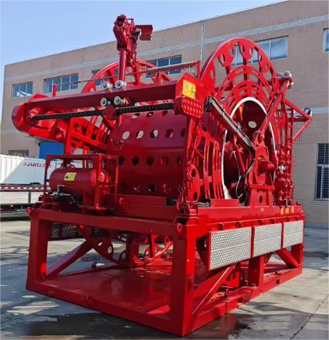 Certified Coiled Tubing Reel Tubing Working Reel Standard Oil Pipe Working Roller Perfect Substitution for NOV Halliburton