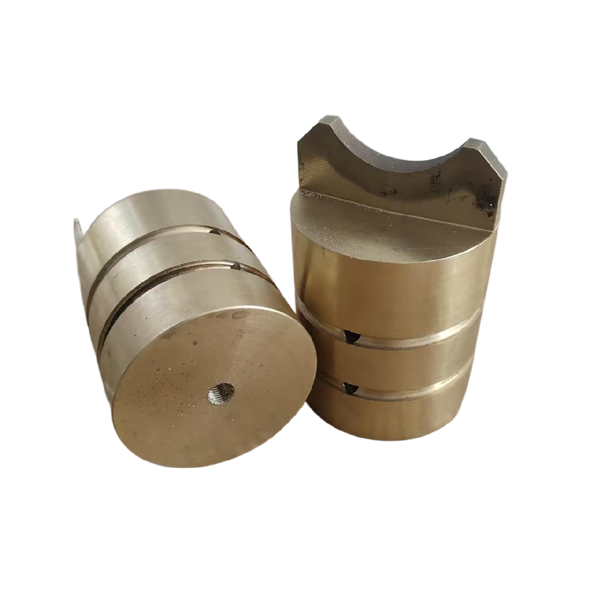 Copper boat-shaped slider