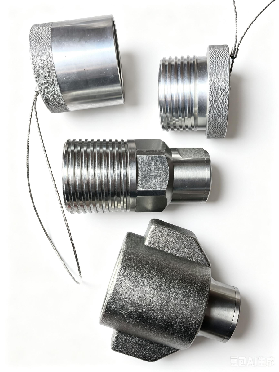 HV39-F/M-112NPT Quick Disconnect Fitting HV39-0/9-SI001 Metal Protective Sleeve Cap Plug