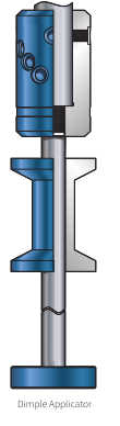 Hydraulic Dimple-On Tool
